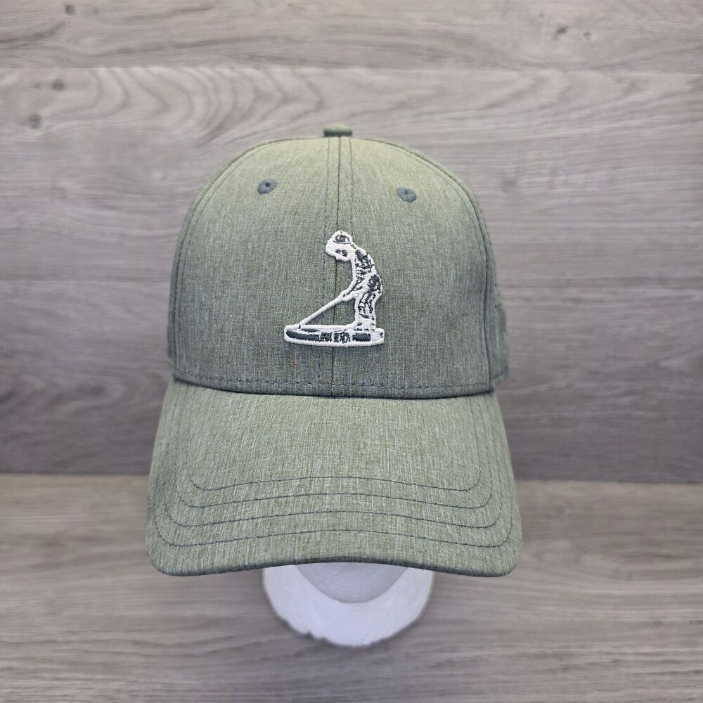 Pinehurst Golf Club Pukka Hat Mens Strapback Green Laser Perforated Golf Cap
